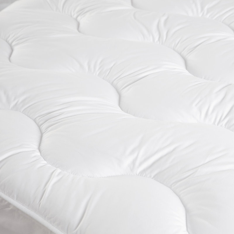Snuggledown Scandinavian Hollowfibre Quilted Soft Touch Mattress Topper Machine Washable, Double (4'6)