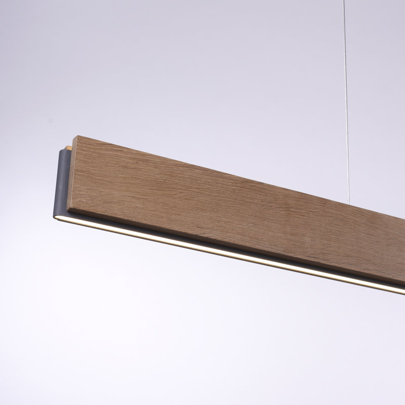 3 - Light Black/Brown LED Kitchen Island Pendant