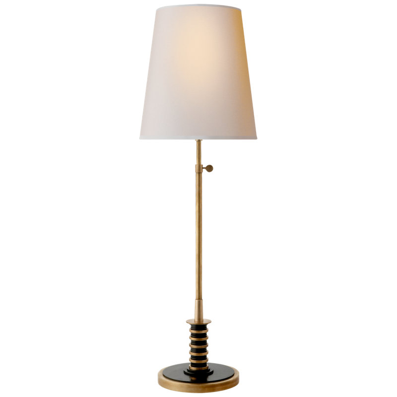 Banks Table Lamp, Antique Brass/Bronze