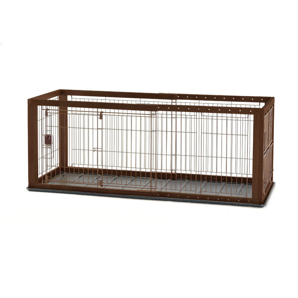 Richell Expandable Pet Crate Wayfair