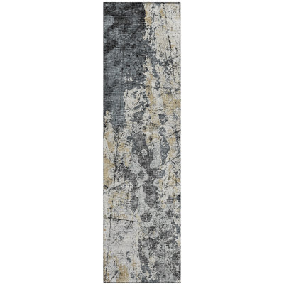 Frobisher Washable Abstract Indoor / Outdoor Rug