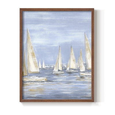 NAUTICAL Series I, reproduction encadrée - bois massif