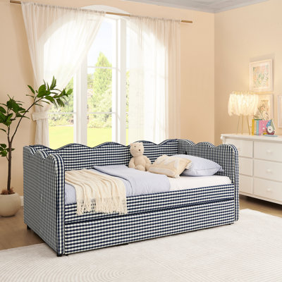 Lit de jour simple avec couchette Cozy Navy