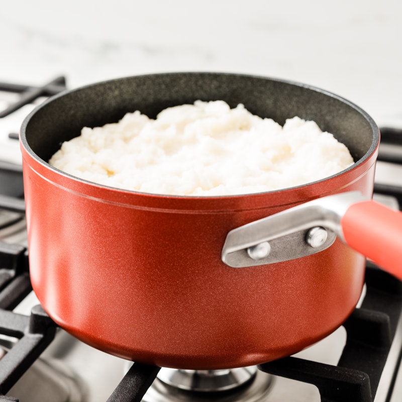 Shark Ninja 2.5 qt. Non Stick Aluminum Saucepan with Lid