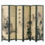 Ailse 94.5'' W x 69'' H 6 - Panel Solid Wood Folding Room Divider