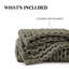 Jeté en laine Peace Nest Chunky Knit-116192685