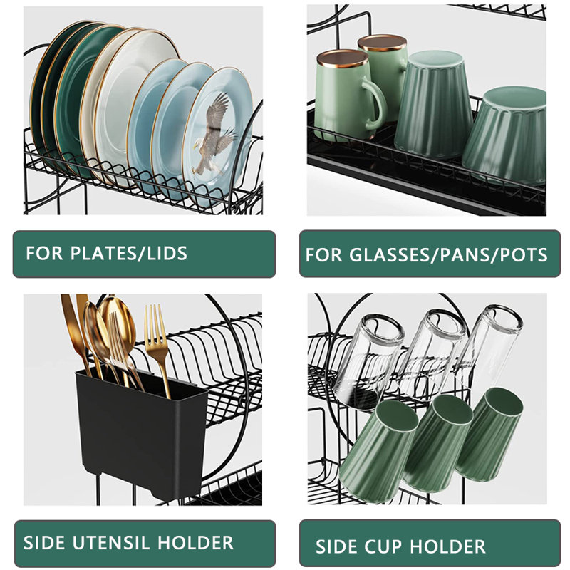 Two Tier Dish Rack