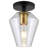 Alexsondra Glass Semi Flush Mount-176546864