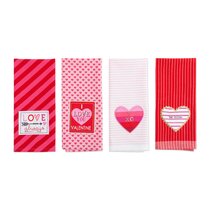 2 Pack Of Valentine's Day Kitchen Towels, Simple And Cute Plaid Pattern,  Valentine's Day Holiday Decorative Kitchen Towels With Love, Soft And  Skin-fr