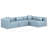 Houswerth Upholstered L-Shaped Sectional Reversible-94884272