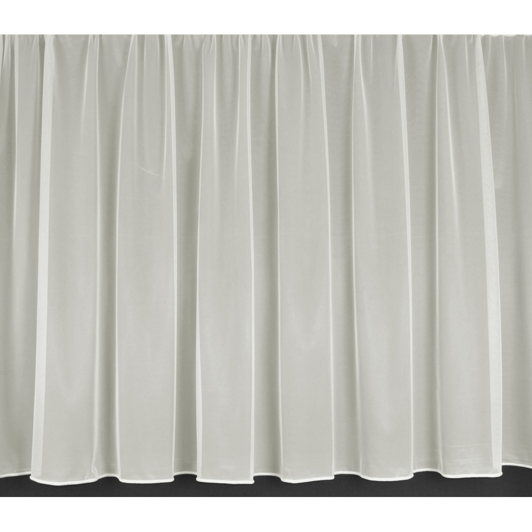 Wymore Sheer Slot Top Curtain Panel
