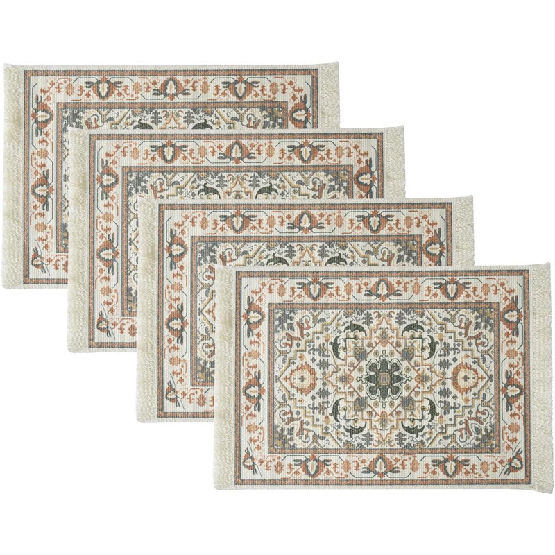 Tamita Polyester Blend Oriental Rectangle Placemat
