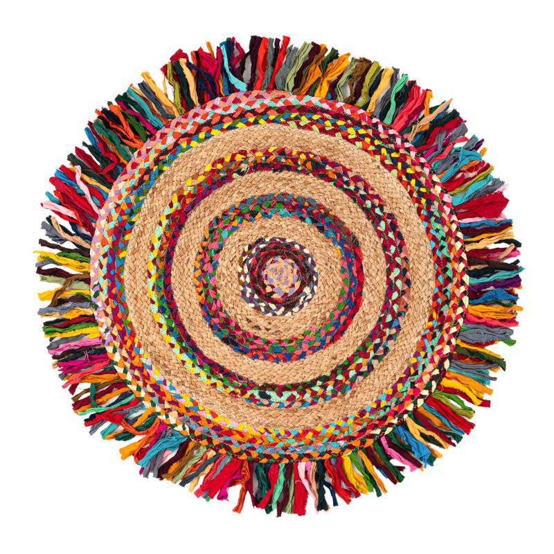Ruffles Commodore Rug, Round 2'