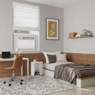 Très grand climatiseur de fenêtre 25 000 BTU avec télécommande Danby - refroidit jusqu'à 1 500 pieds carrés Pieds, 230 V, économiseur d'énergie, blanc