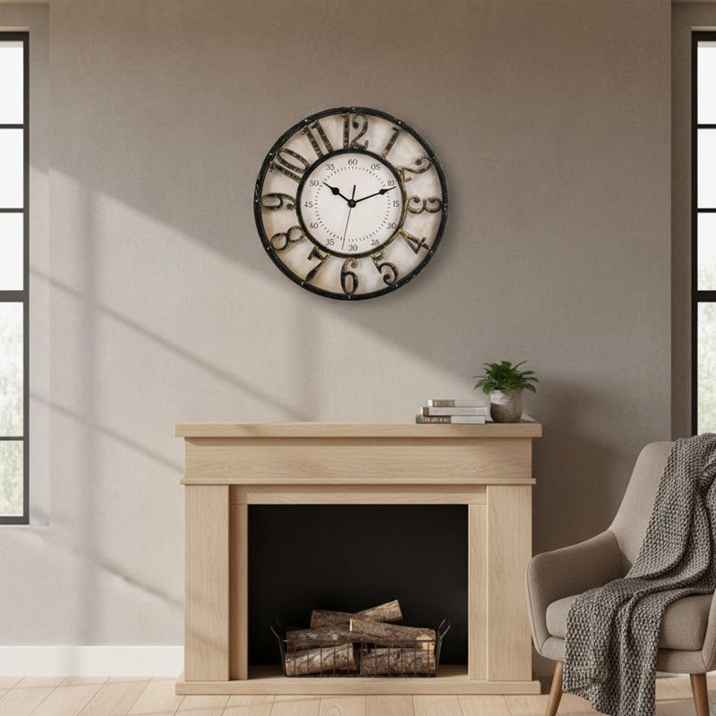 Metal Wall Clock