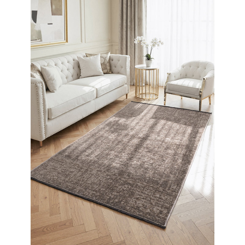 Geometric Cotton Area Rug, Rectangle 120 x 170 cm