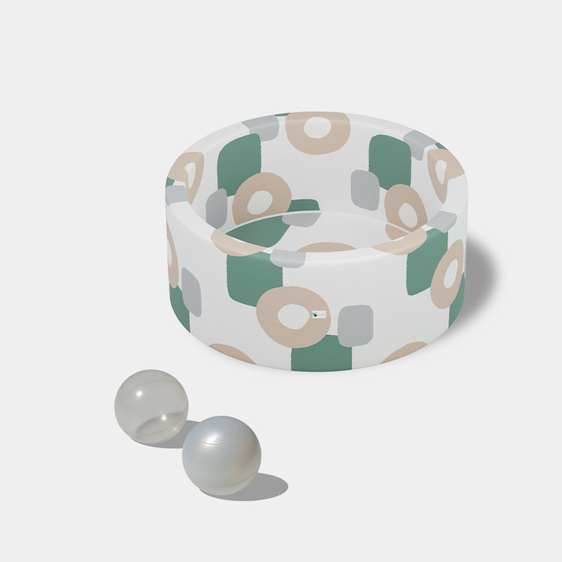 Fosse à balles Boho 2,7 pi x 2,7 pi avec 200 balles de jeu