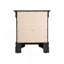 Chic table de chevet noire pour toute chambre à coucher-1696666818