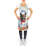 No Pattern Bib Apron
