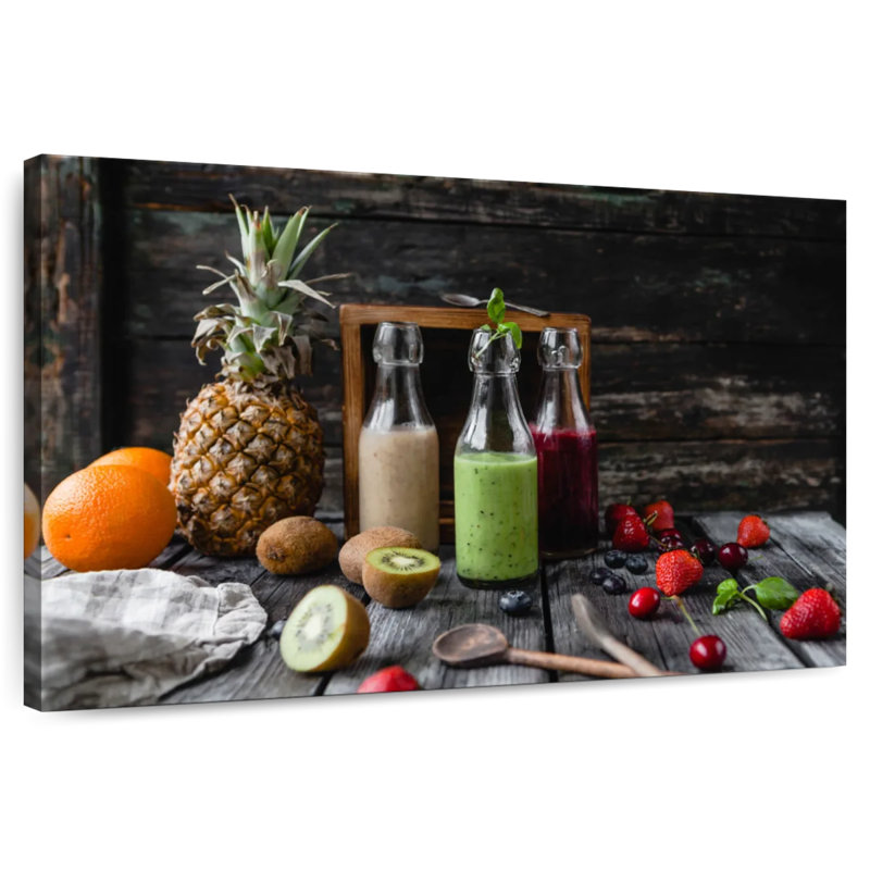 Yarlin Organic Fruit Smoothies, 26" H x 39" W