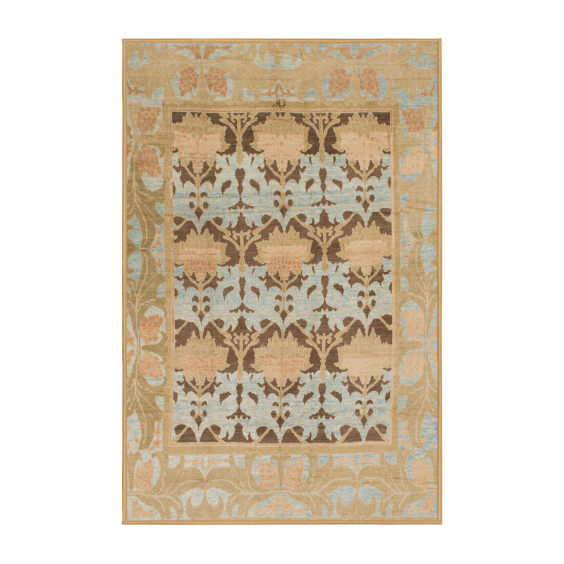 Abstract Indoor Rug, Rectangle 7' x 9'