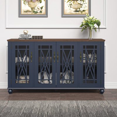 Antun 63 " W Glass Sideboard