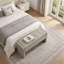 Banc de lit moderne avec rangement-822245665