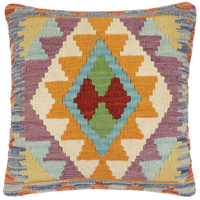 Housse et insert de coussin carré 100% laine 