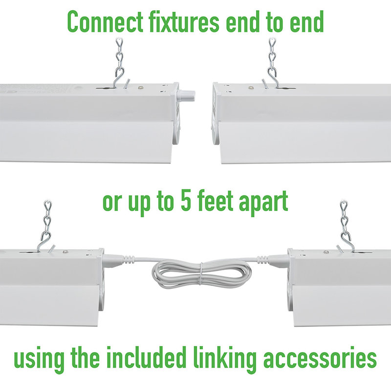 ETI 4ft Cool White LED Linkable Shop Light