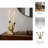 Decorative Giraffe Taper Candle Holder for Tabletop Accent - Modern Home Decor Accent for Shelf Styling - 6", Gold & Metallic