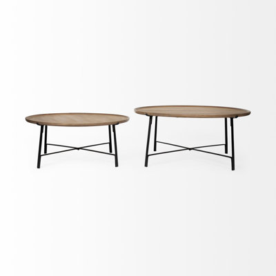 Tables basses gigognes 4 pieds Minori