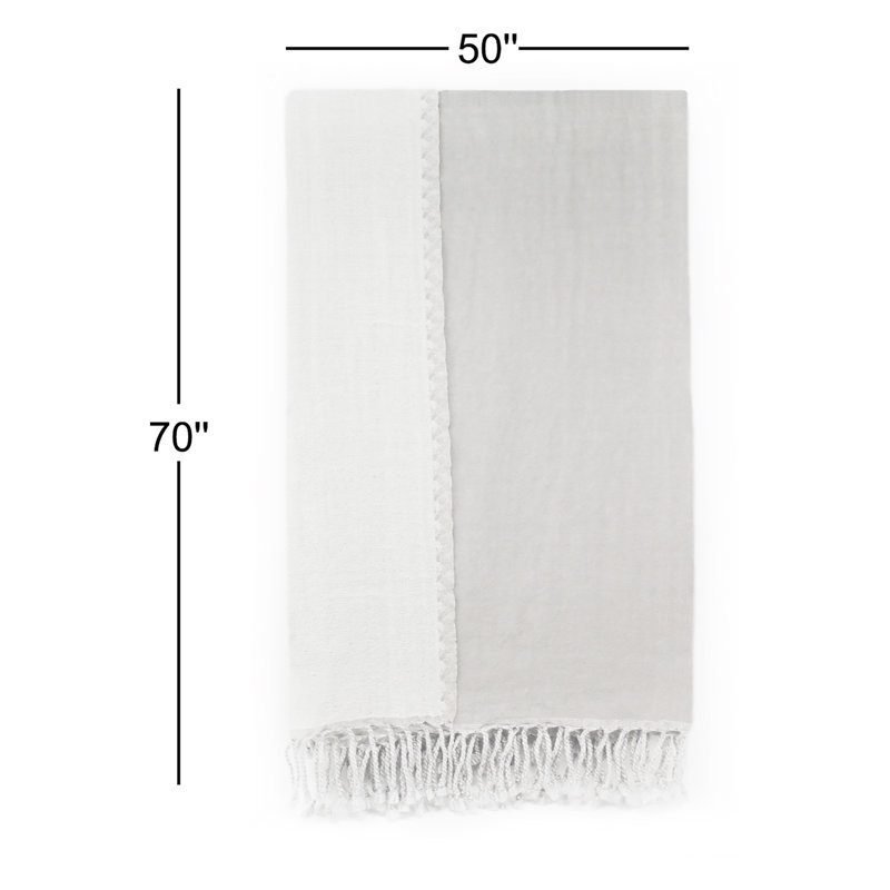 Barina Throw Blanket, Beige