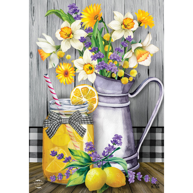 Lemonade Summer House Flag