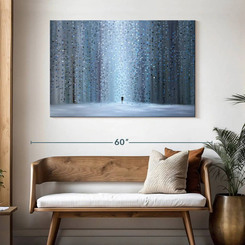 Avery Rainy Stroll, 32" H x 48" W