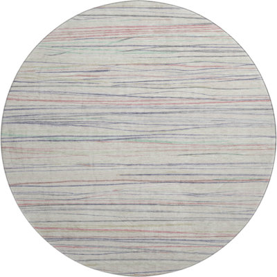 Premium Machine Washable Harjo AMF1603 Stripes Rug