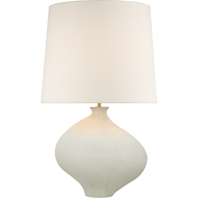 AERIN Celia Large Left Table Lamp, Marion White