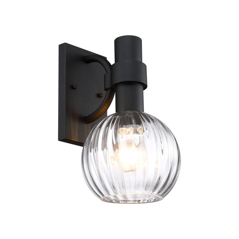 Applique murale d'extérieur 1 lumière pour porche Dover, H 13 po x l 7,5 po x P 8,75 po