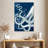 Brampt Octopus Tentacles Blue And White-108443188