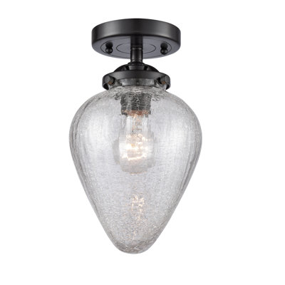 Plafonnier semi-encastré 1 lumière 6,5 po Shauna