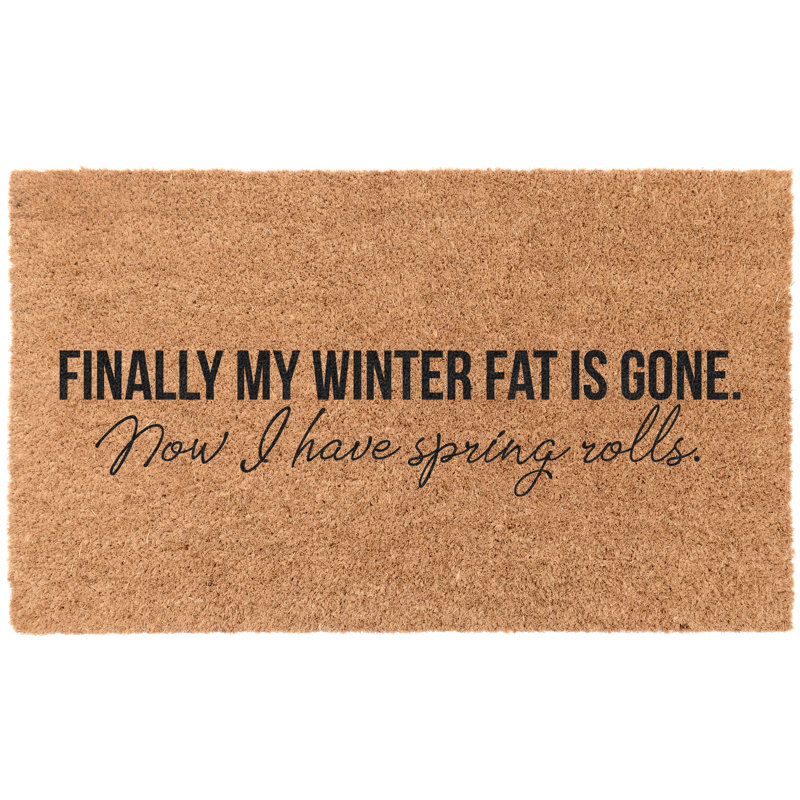 Gayl Non-Slip No Pattern Doormat