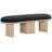 Wilshire Boucle Fabric Upholstered Bench-492742264-513607789