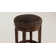 Hornbeck Swivel Upholstered Counter Stool with Solid Wood Frame