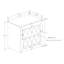 Mobilier de chambre à coucher 1Pc