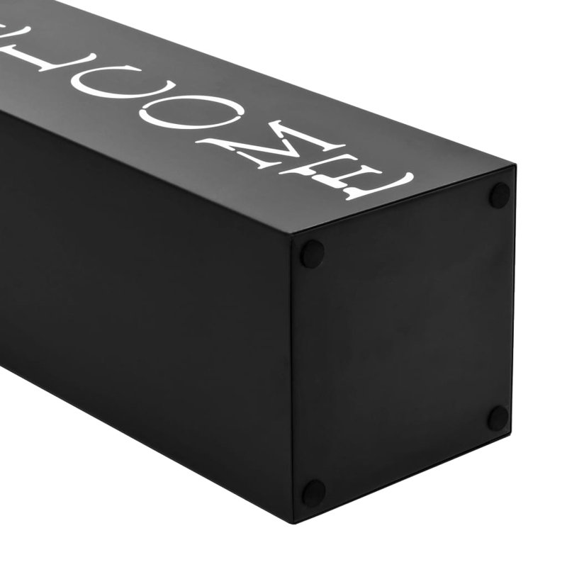 Porte-parapluies Welcome Steel, Noir
