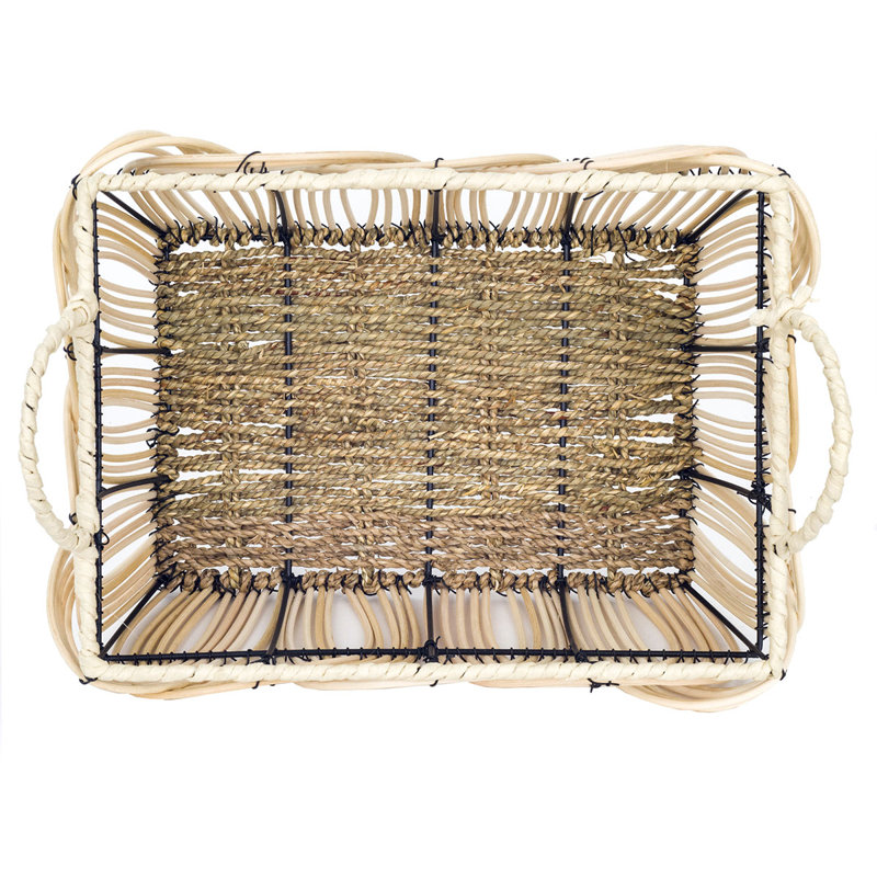 Highland Dunes Wicker Decorative Basket