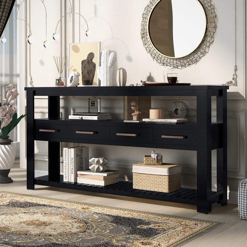 Console 61,5 po Chaplin, Noir