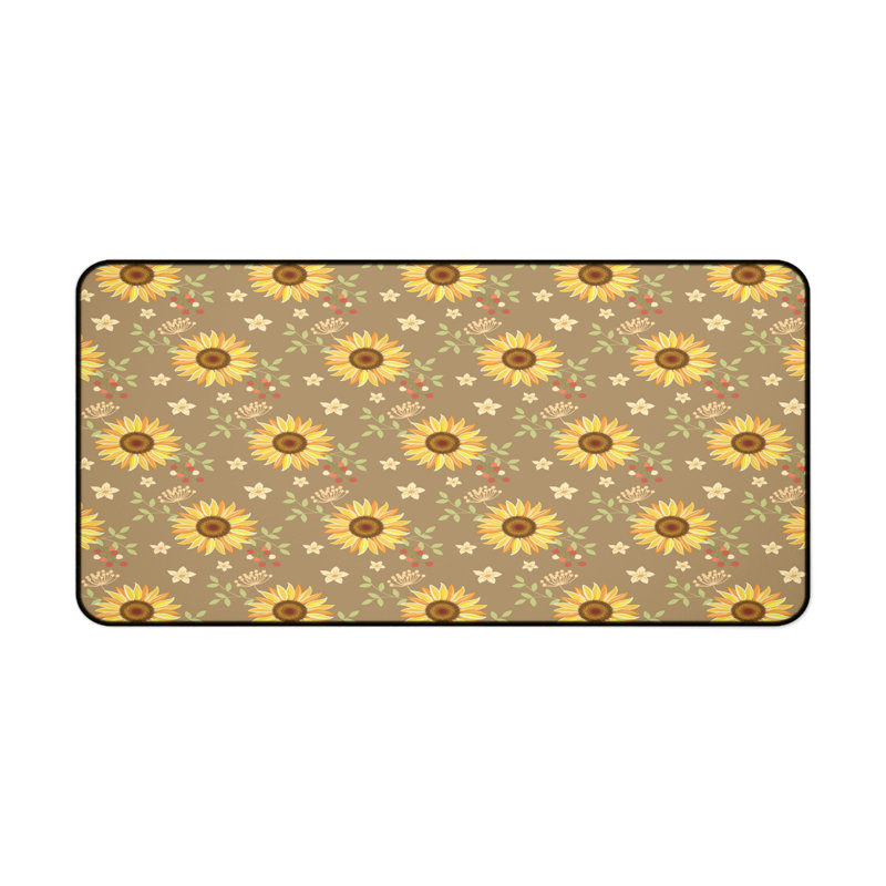 Polyester Desk Pad, 14.4x12.1