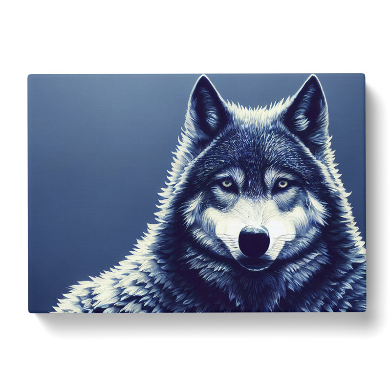 Wolf Portrait Vol.6 - Wrapped Canvas