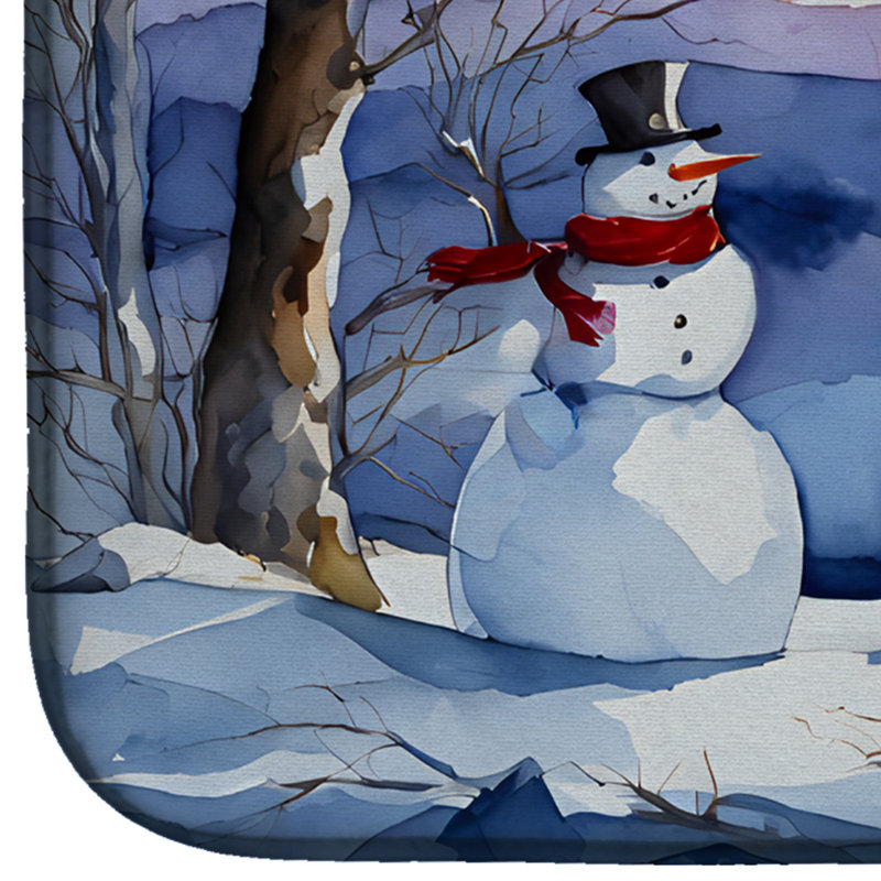 Tapis de vaisselle Christmas Snowmen