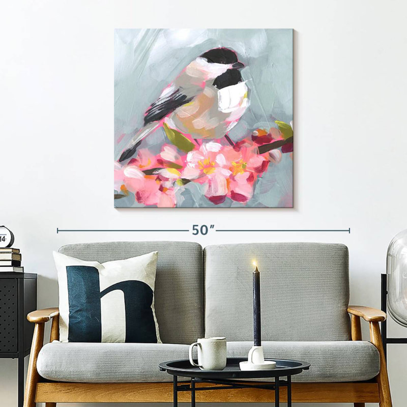 Brampt Brushstroke Bird II, H 30 po x l 30 po